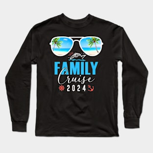 Family Cruise Trip 2024 Making Memories Cruise Squad 2024 Long Sleeve T-Shirt